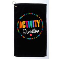 Awesome Activity Director Rock Activity Professionals Week Golf Towel