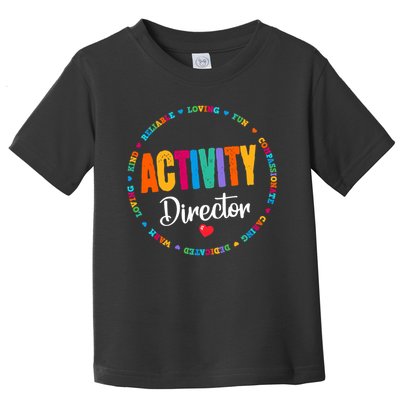 Awesome Activity Director Rock Activity Professionals Week Toddler T-Shirt