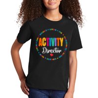Awesome Activity Director Rock Activity Professionals Week Kids T-Shirt