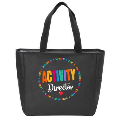 Awesome Activity Director Rock Activity Professionals Week Zip Tote Bag