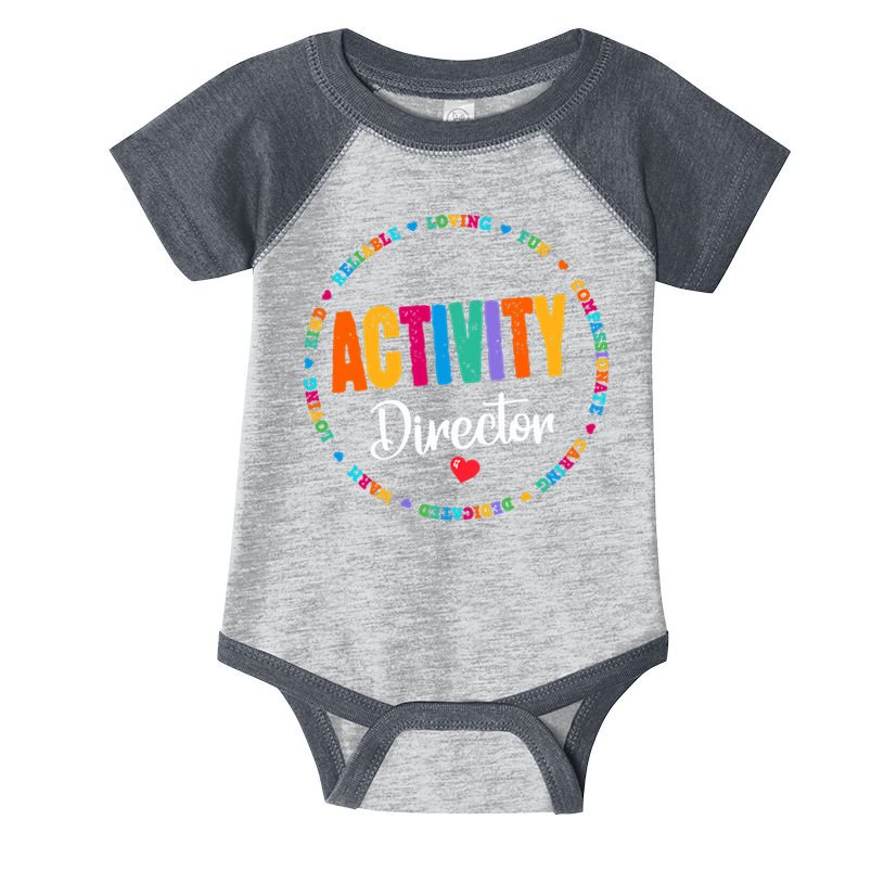 Awesome Activity Director Rock Activity Professionals Week Infant Baby Jersey Bodysuit