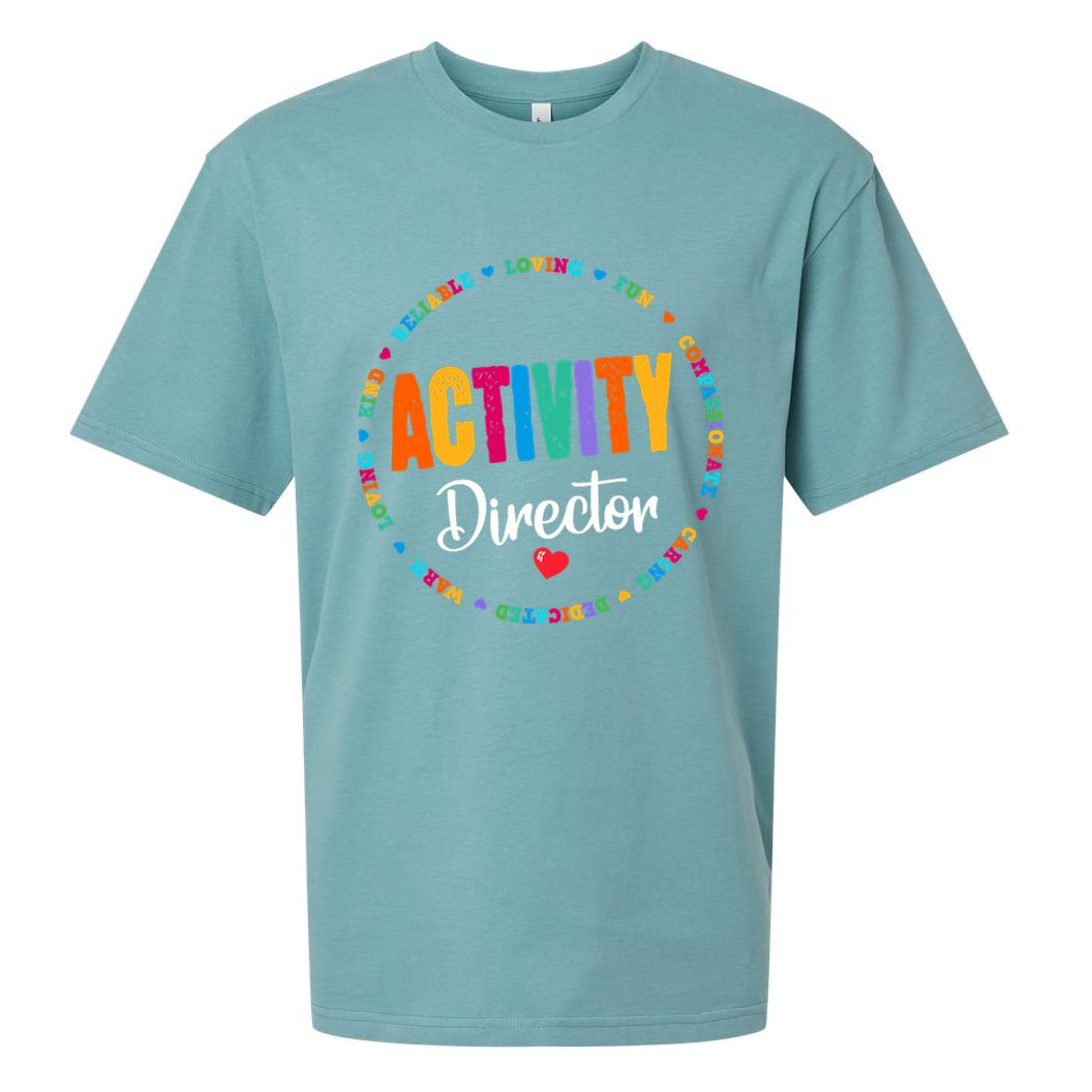 Awesome Activity Director Rock Activity Professionals Week Sueded Cloud Jersey T-Shirt