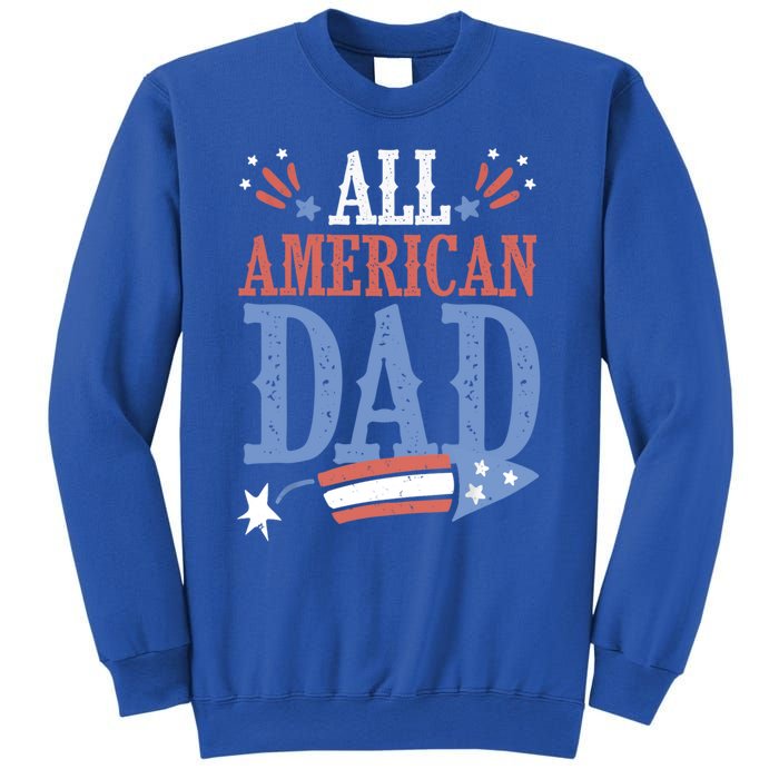 All American Dad 4th Of July Firecracker Independence Day Gift Sweatshirt