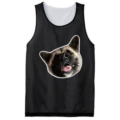 American Akita Dog Lover Design Akita Inu Head Tilt Mesh Reversible Basketball Jersey Tank