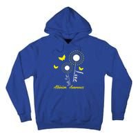 Albinism Awareness Dandelion Faith Hope Love Butterfly Cute Gift Tall Hoodie