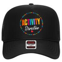 Awesome Activity Director Rock Activity Professionals Week High Crown Mesh Back Trucker Hat