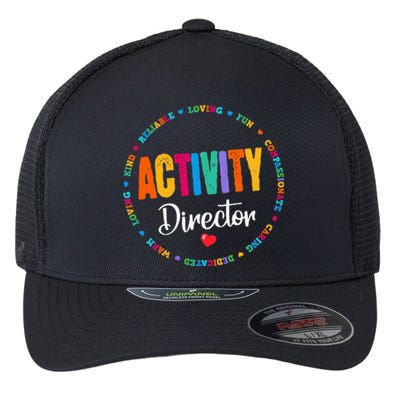 Awesome Activity Director Rock Activity Professionals Week Flexfit Unipanel Trucker Cap