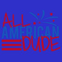 All American Dude 4th July Gift 16 in Basic Backpack