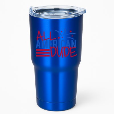 All American Dude 4th July Gift Tumbler