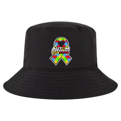 Autism Awareness Different Not Less Puzzle Ribbon Cool Comfort Performance Bucket Hat