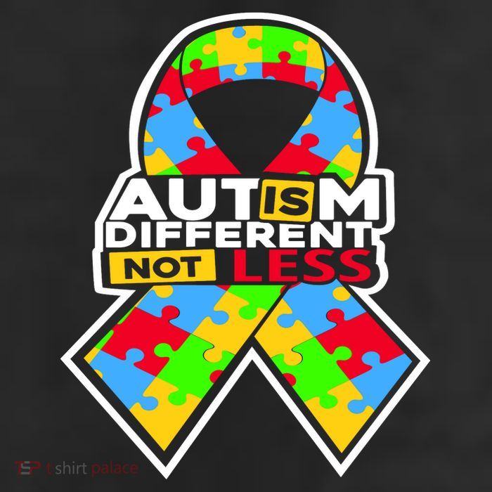 Autism Awareness Different Not Less Puzzle Ribbon Adult Drive Performance Visor