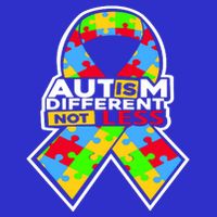 Autism Awareness Different Not Less Puzzle Ribbon Apron