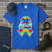 Autism Awareness Different Not Less Puzzle Ribbon Tall T-Shirt
