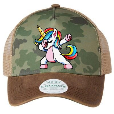 Autism Awareness Dabbing Unicorn Autistic Mom. Legacy Tie Dye Trucker Hat