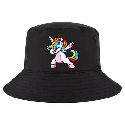 Autism Awareness Dabbing Unicorn Autistic Mom. Cool Comfort Performance Bucket Hat