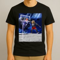 Air Ape Dunking Basketball Monkey T-Shirt