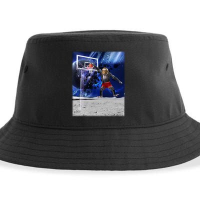 Air Ape Dunking Basketball Monkey Sustainable Bucket Hat