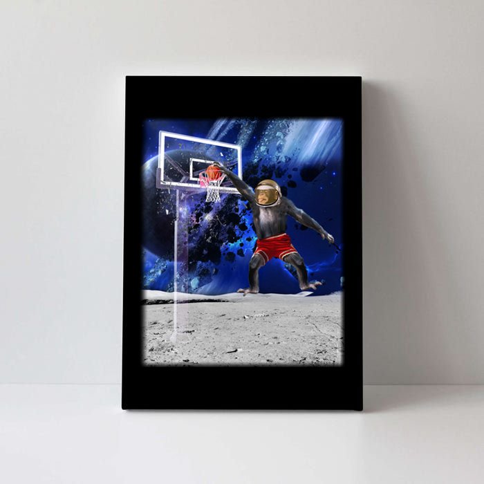 Air Ape Dunking Basketball Monkey Canvas