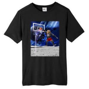 Air Ape Dunking Basketball Monkey Tall Fusion ChromaSoft Performance T-Shirt