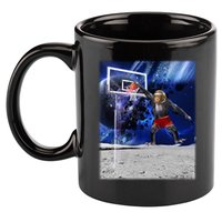 Air Ape Dunking Basketball Monkey 11oz C Handle Ceramic Mug