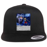 Air Ape Dunking Basketball Monkey Flatbill Hat