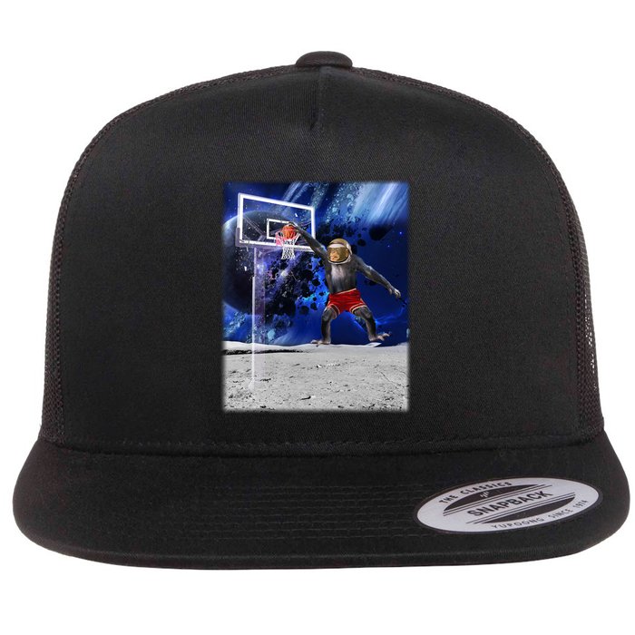 Air Ape Dunking Basketball Monkey Flatbill Hat