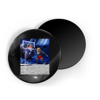 Air Ape Dunking Basketball Monkey Magnet