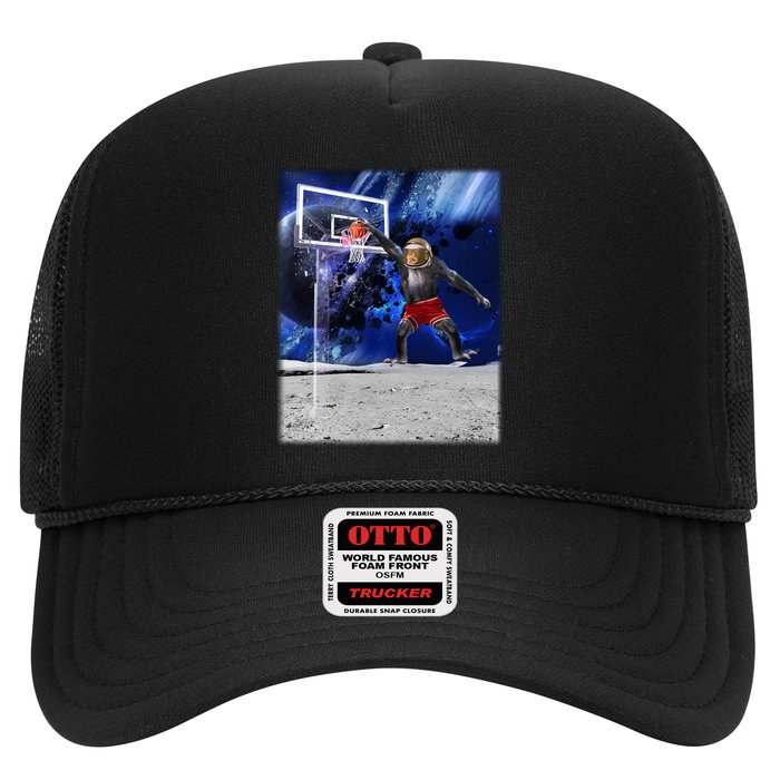Air Ape Dunking Basketball Monkey Trucker Hat