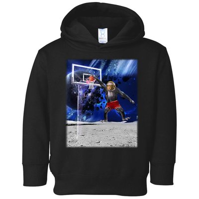 Air Ape Dunking Basketball Monkey Toddler Hoodie