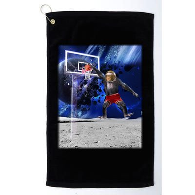 Air Ape Dunking Basketball Monkey Golf Towel