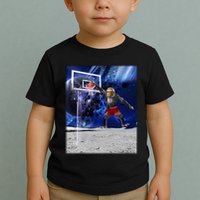Air Ape Dunking Basketball Monkey Toddler T-Shirt