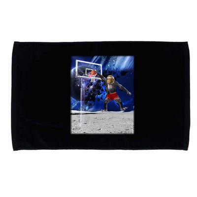 Air Ape Dunking Basketball Monkey Microfiber Hand Towel