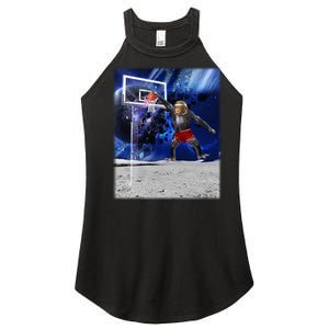 Air Ape Dunking Basketball Monkey Women’s Perfect Tri Rocker Tank