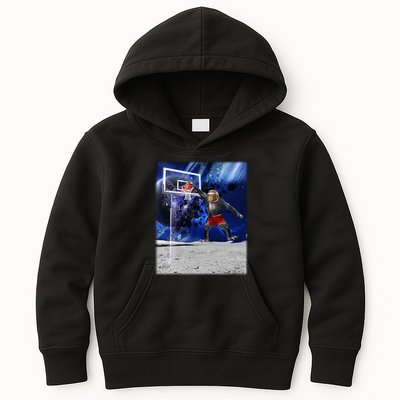 Air Ape Dunking Basketball Monkey Kids Hoodie