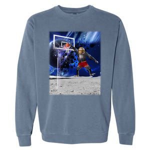 Air Ape Dunking Basketball Monkey Garment-Dyed Sweatshirt