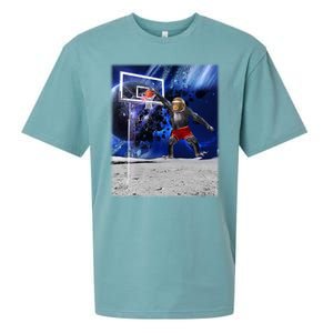 Air Ape Dunking Basketball Monkey Sueded Cloud Jersey T-Shirt