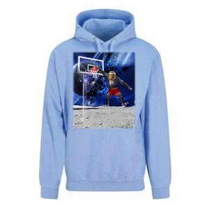 Air Ape Dunking Basketball Monkey Unisex Surf Hoodie