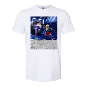 Air Ape Dunking Basketball Monkey Softstyle CVC T-Shirt