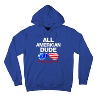 All American Dude 4th Of July Patriotic Family Sunglasses Cute Gift Hoodie