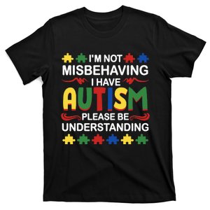 Autism Awareness Day Puzzle Pieces Autistic Spectrum ASD T-Shirt