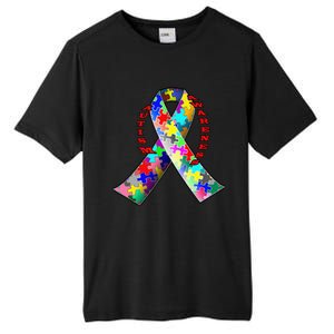 Autism Awareness Day Love Tall Fusion ChromaSoft Performance T-Shirt