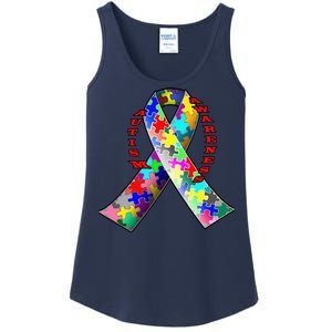 Autism Awareness Day Love Ladies Essential Tank