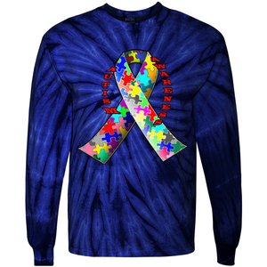 Autism Awareness Day Love Tie-Dye Long Sleeve Shirt