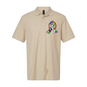 Autism Awareness Day Love Softstyle Adult Sport Polo