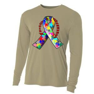 Autism Awareness Day Love Cooling Performance Long Sleeve Crew