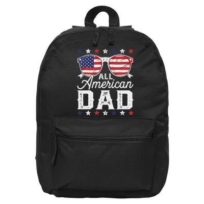 All American Dad 4th Of July Sunglasses Family Matching 16 in Basic Backpack