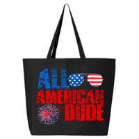 All American Dude 4th Of July 25L Jumbo Tote