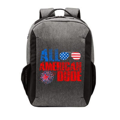 All American Dude 4th Of July Vector Backpack