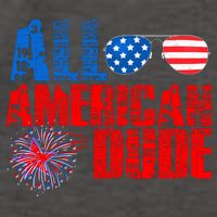 All American Dude 4th Of July Vector Backpack
