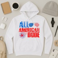 All American Dude 4th Of July Hoodie